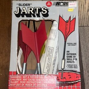 Slider Jarts Outdoor Game Set - Red and White